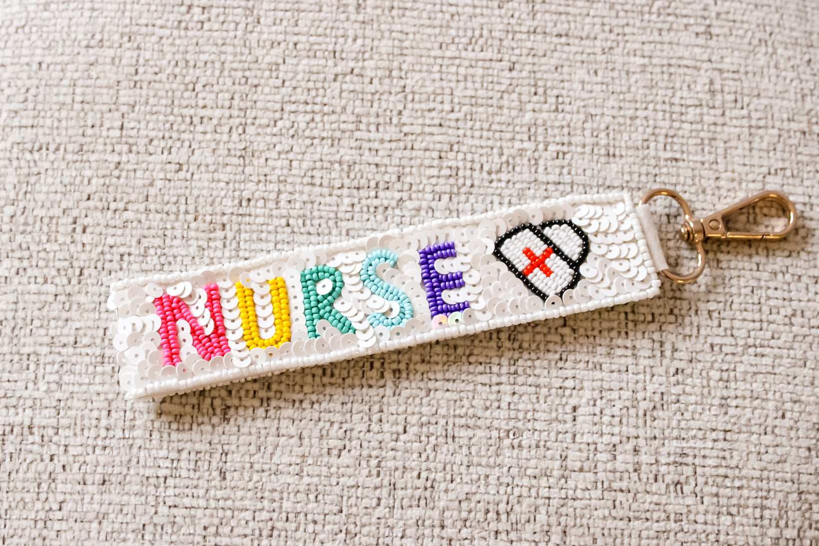 Beaded Statement Keychains