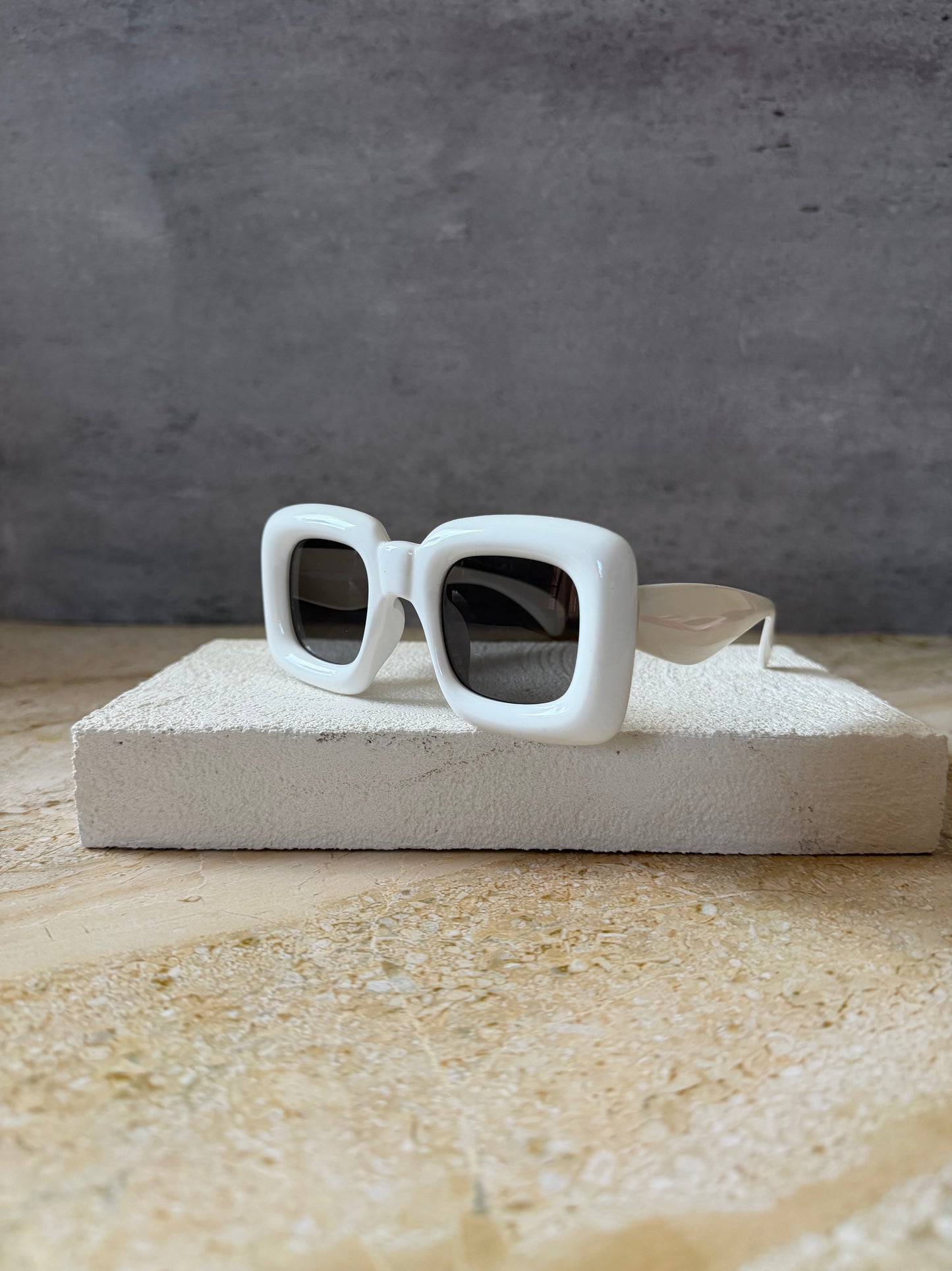Kids Cartoon Sunnies (White)
