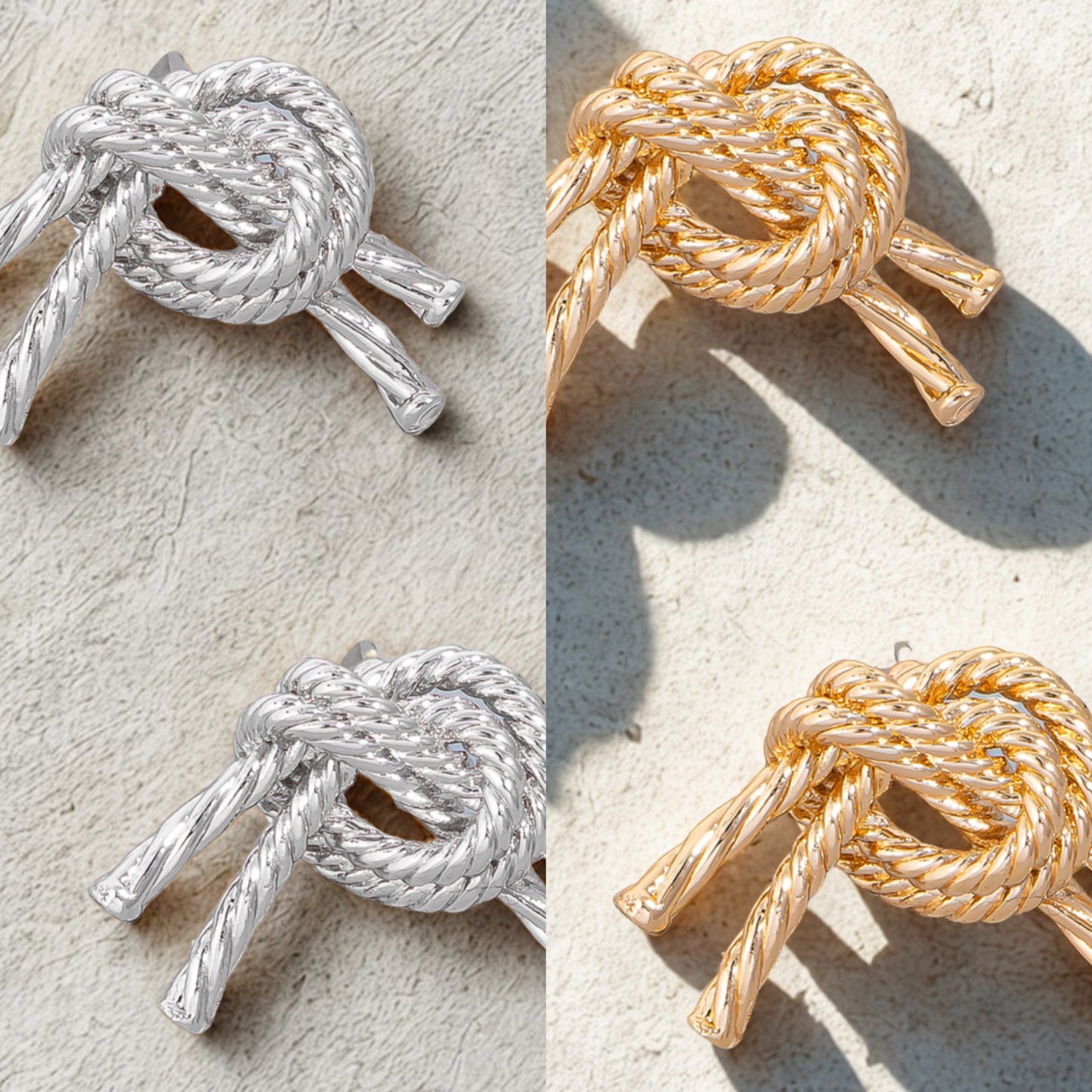 Grace Knot Earrings