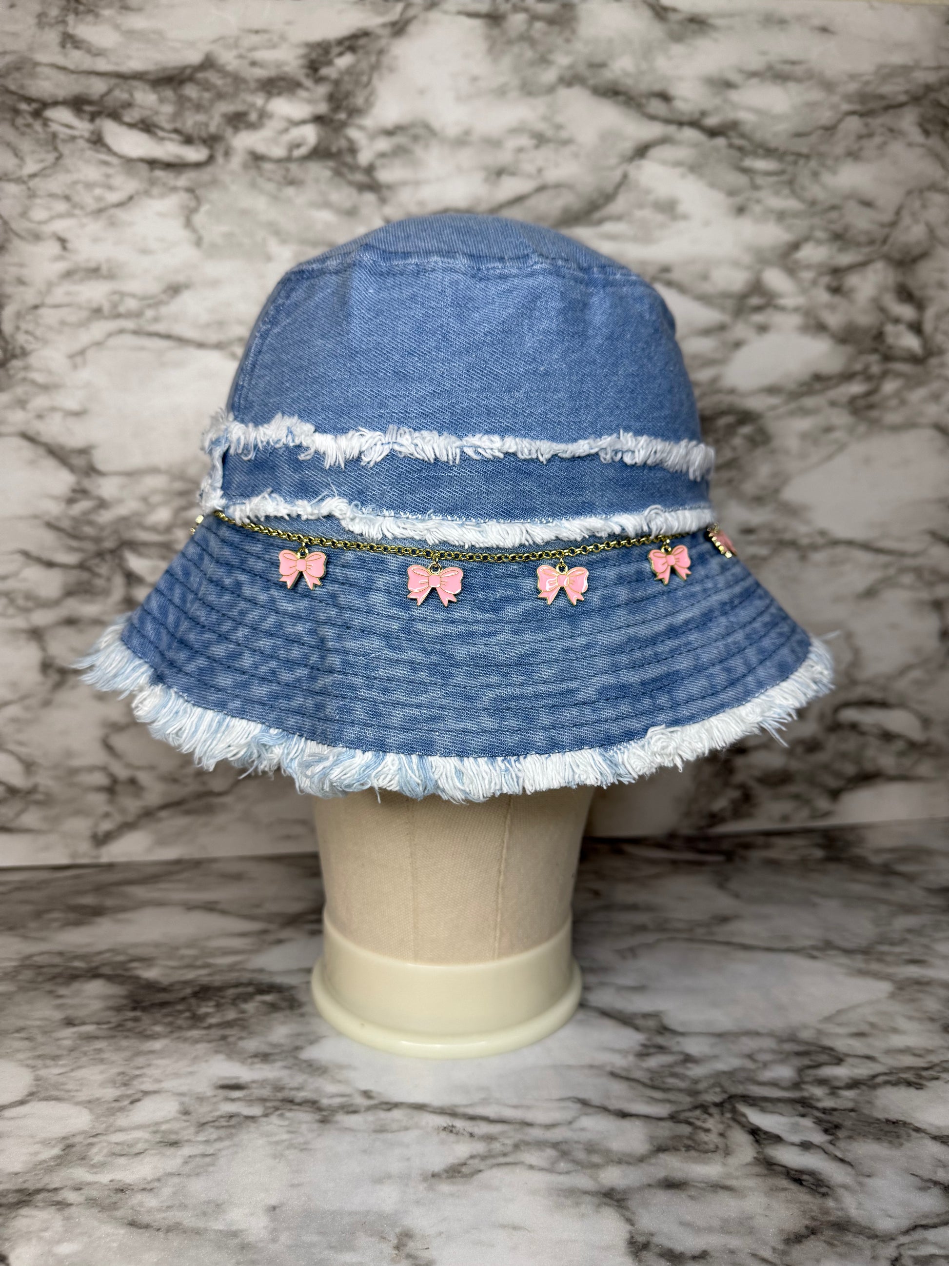 ‘Pretty Bow’ Bucket Hat