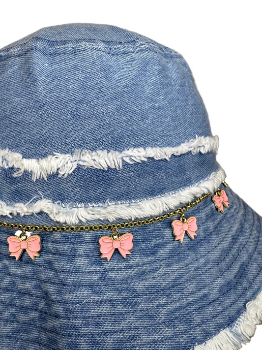 ‘Pretty Bow’ Bucket Hat