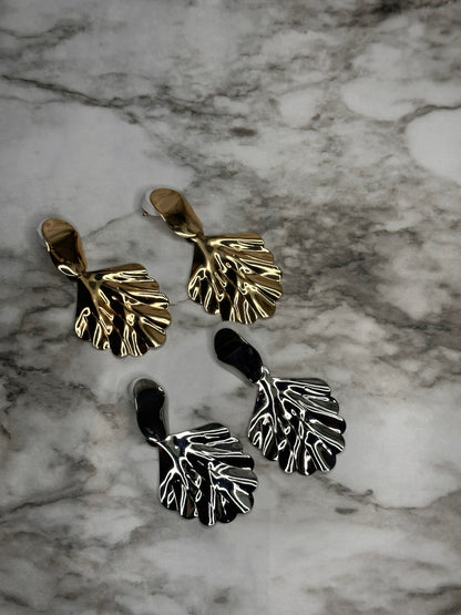 Leaf Shaped Earrings