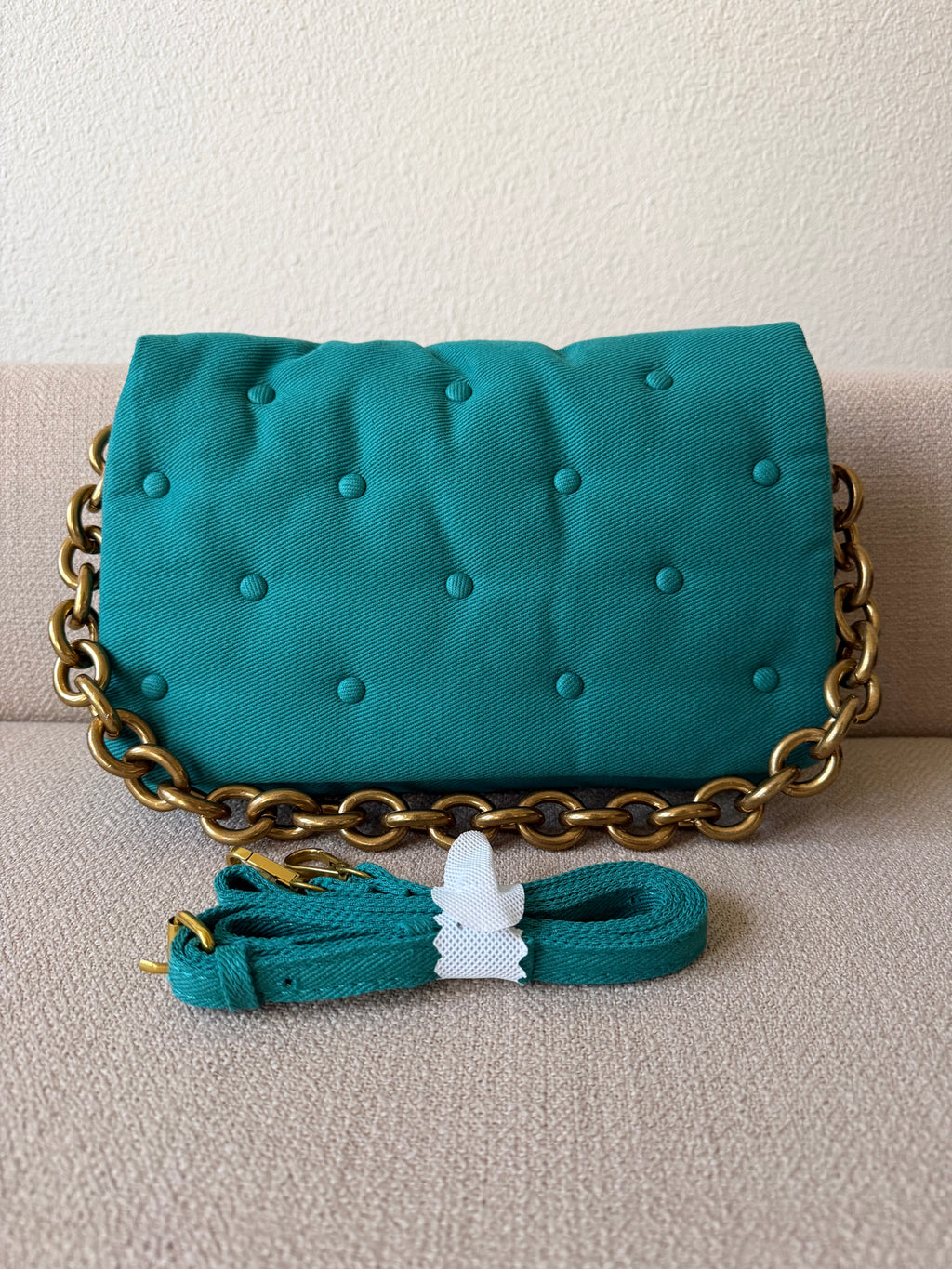 Quilted Chain Shoulder Bag