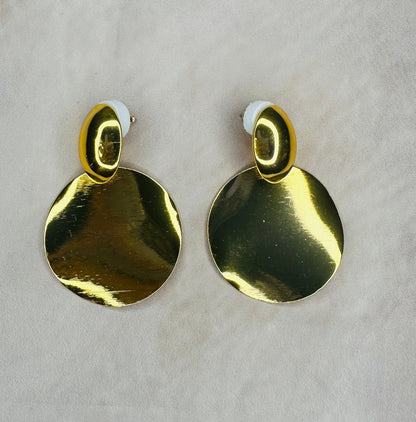 Oval Statement Earrings