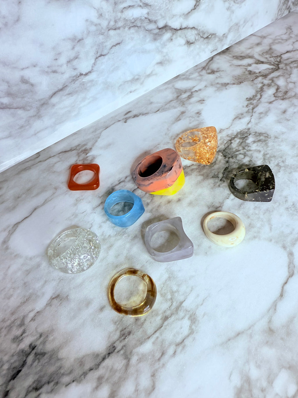 Resin Rings (various styles)