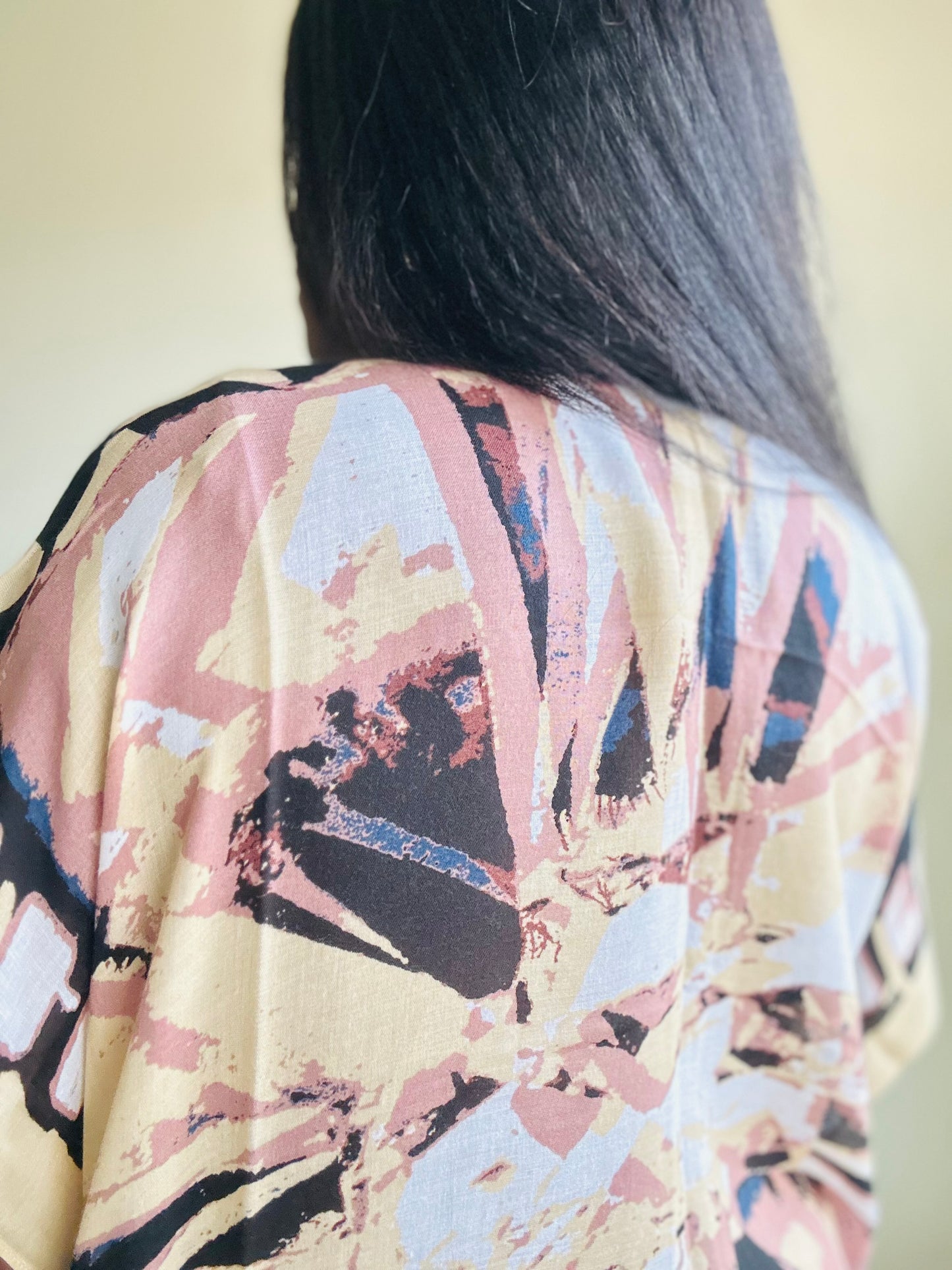 Multi Print Kimono