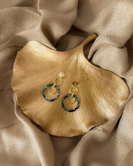 Ocean Mist Link Earrings