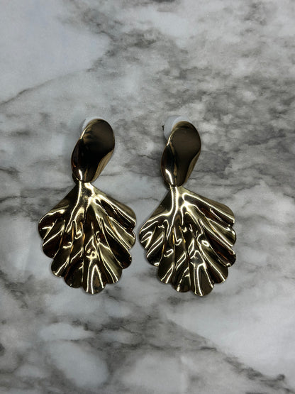 Leaf Shaped Earrings