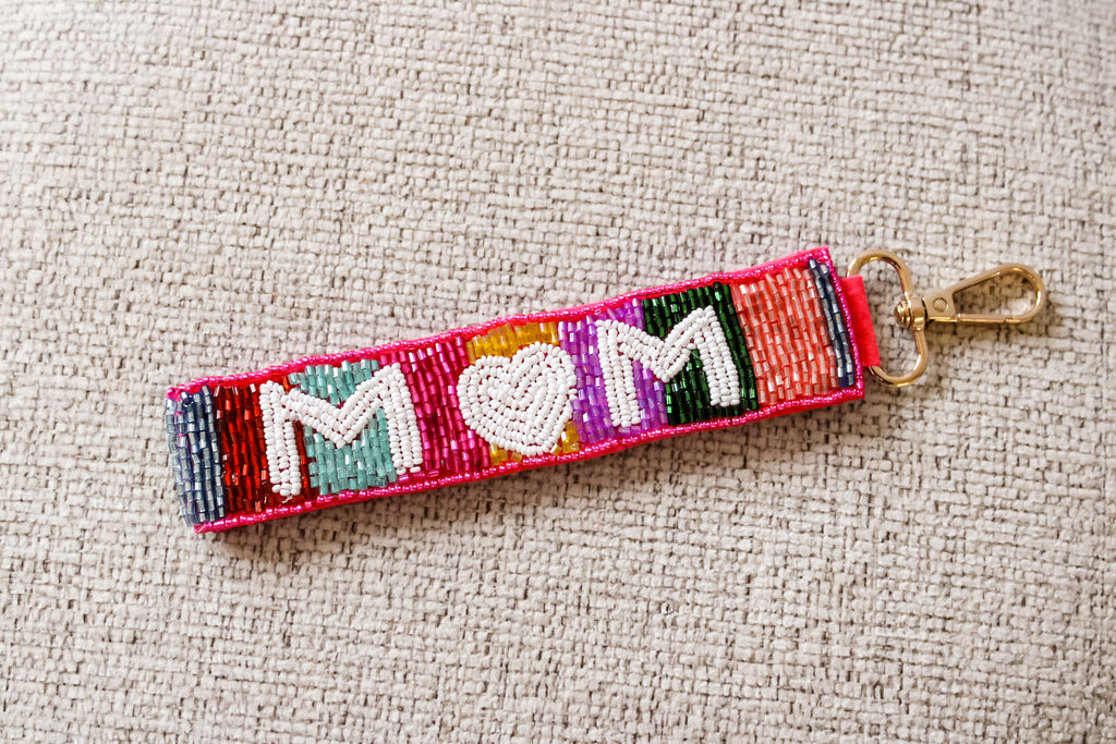 Beaded Statement Keychains
