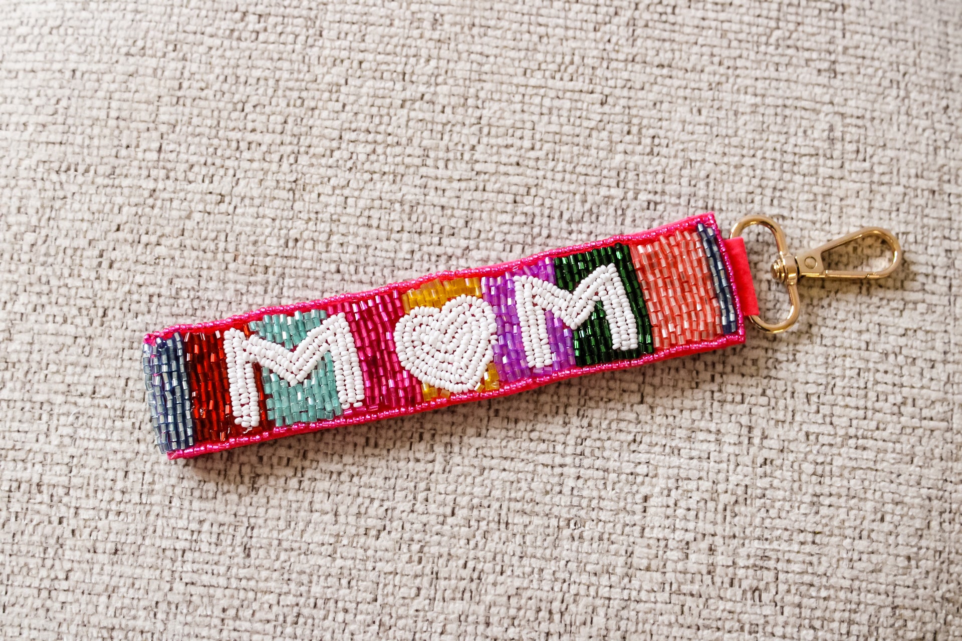 Beaded Statement Keychains