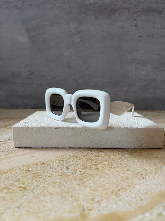 Kids Cartoon Sunnies (White)