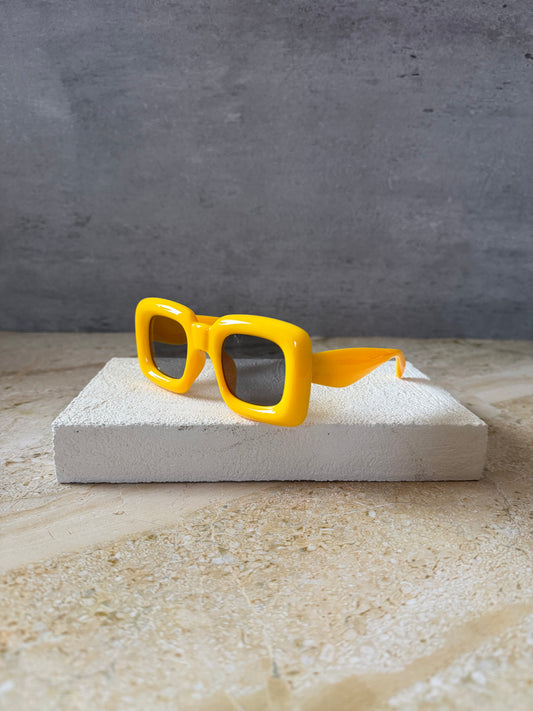 Kids Cartoon Sunnies (Yellow)