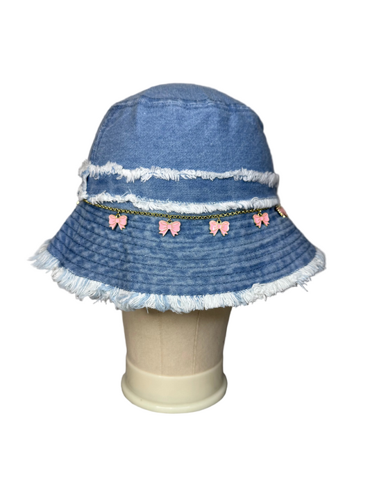 ‘Pretty Bow’ Bucket Hat