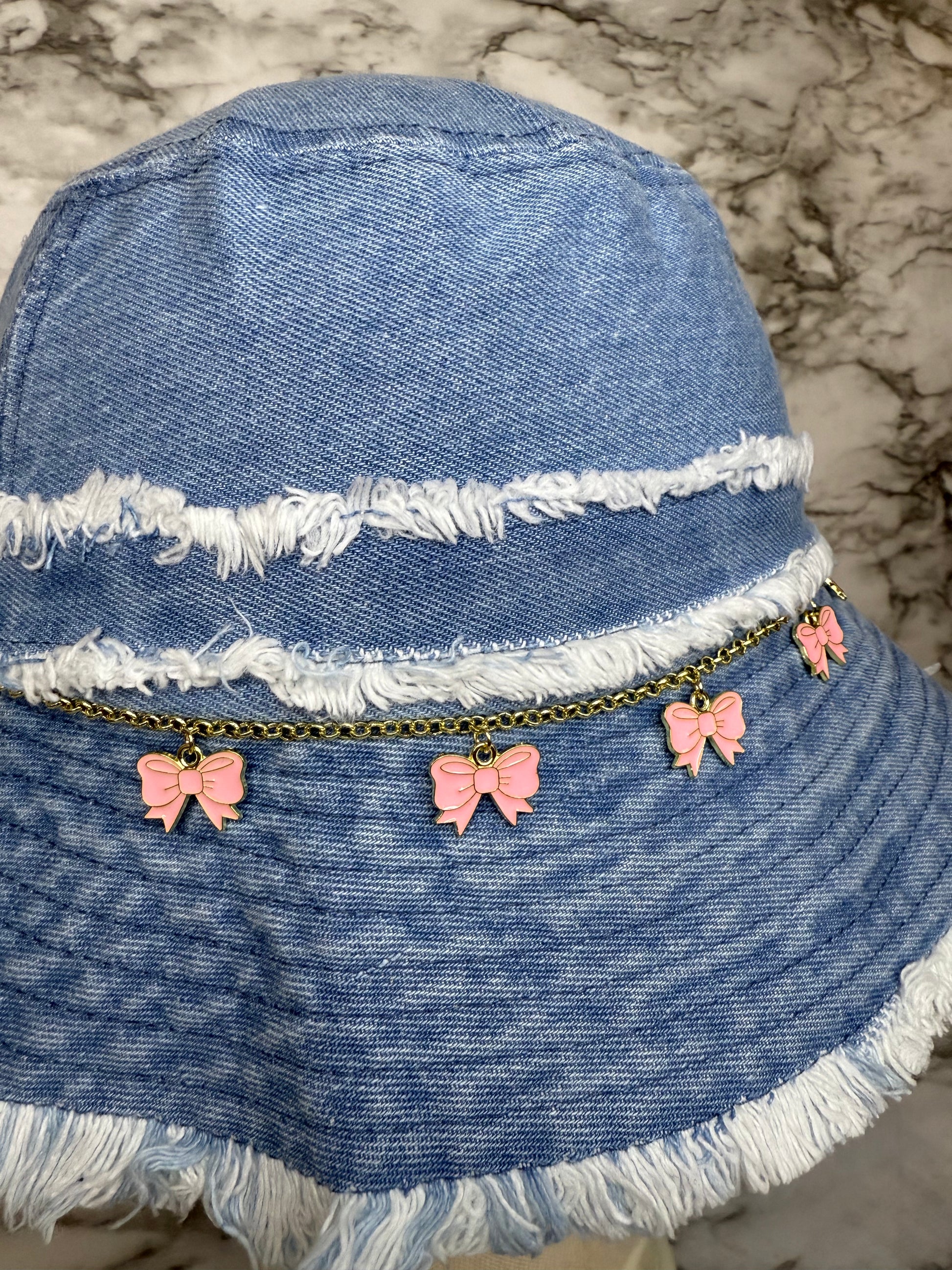 ‘Pretty Bow’ Bucket Hat