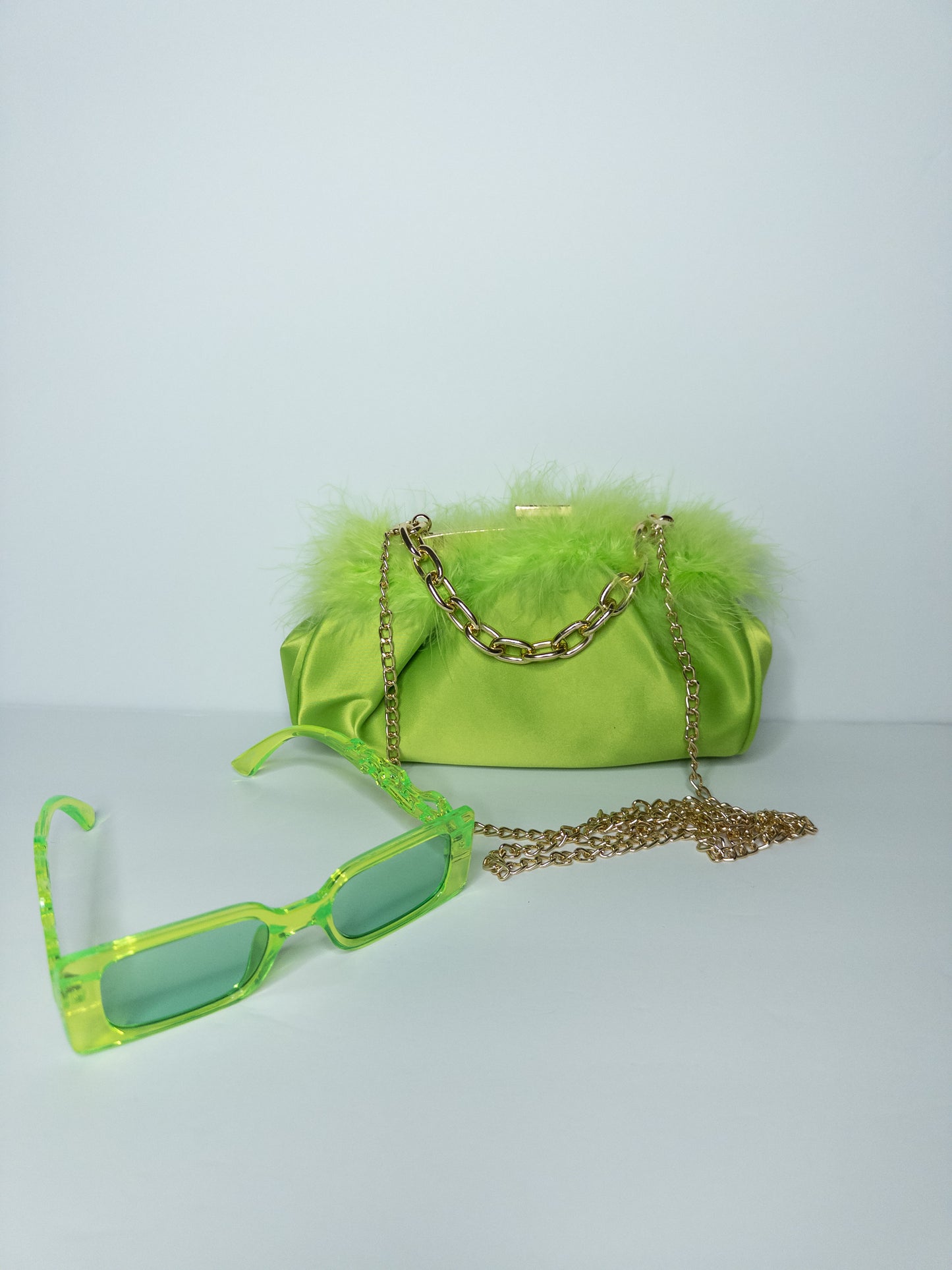 ‘Baddie’Bag (Lime)