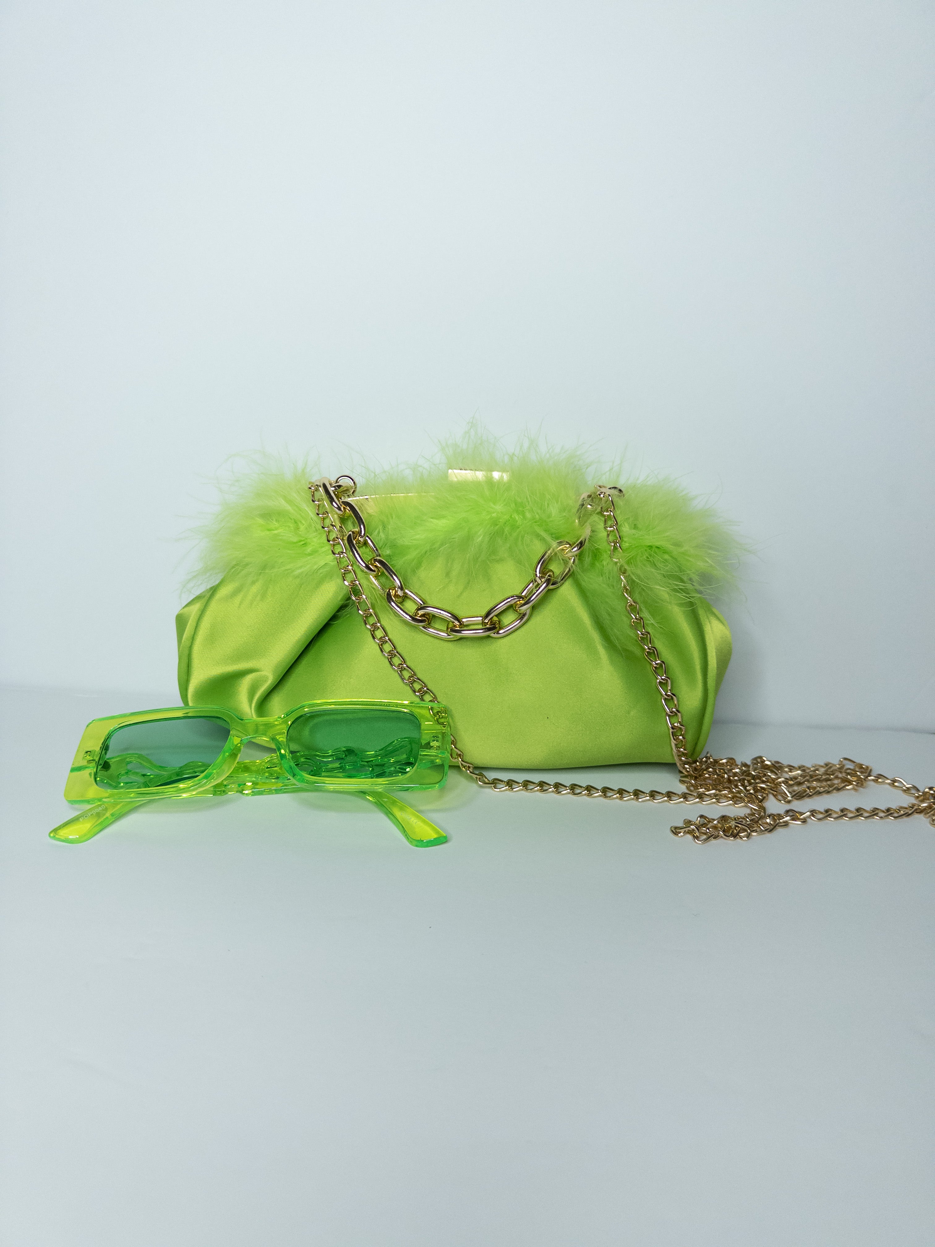 ‘Baddie’Bag (Lime)
