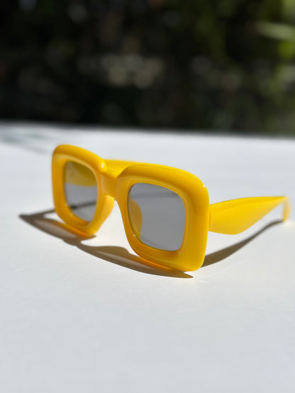 Kids Cartoon Sunnies (Yellow)