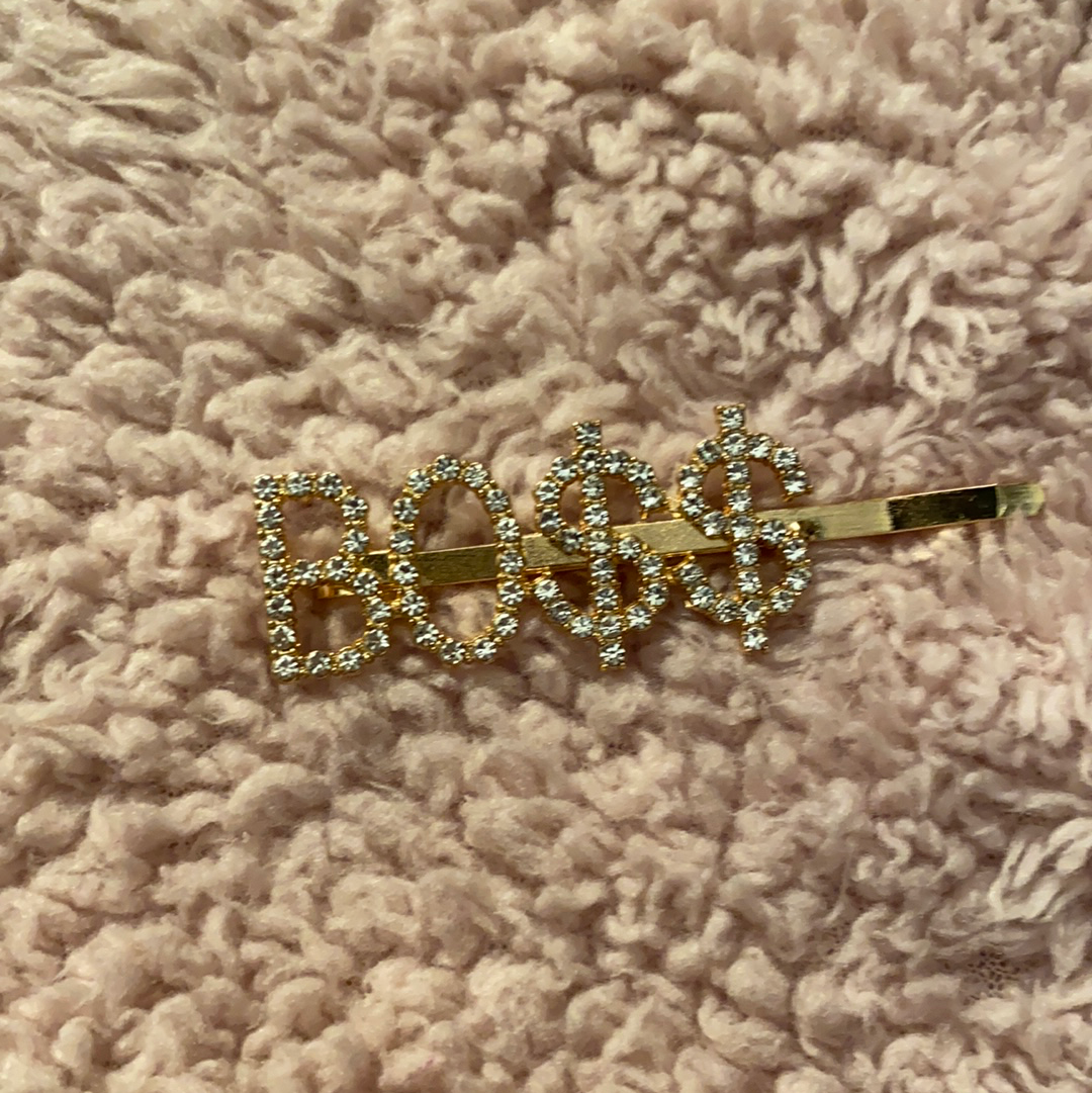 ‘Bo$$’ Hair Pin